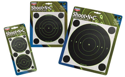 Birchwood Casey Shoot-N-C 3 inch Taget Bull 12 Sheet Pack