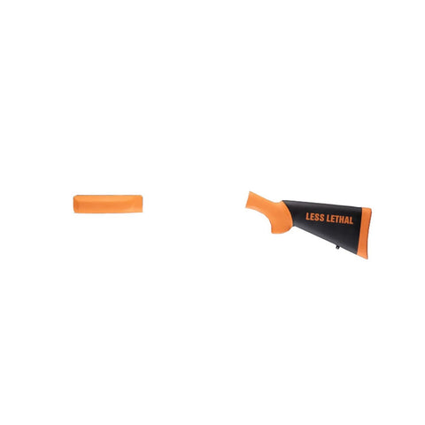 Hogue Remington 870 12 Ga Less Lethal Orange Stock w forend
